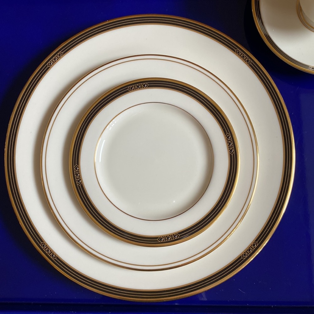 LENOX Langdon Gate Ambassador Collection 5 Piece Place Setting made in USA New - Picture 5 of 17